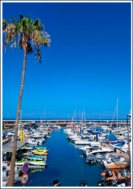 Poseidon pantalan puerto colon Tenerife